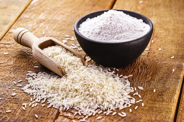 Rice flour - the key ingredient for Mochinut's signature chewy texture